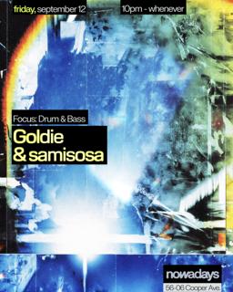 Focus: Drum & Bass: Goldie & Samisosa