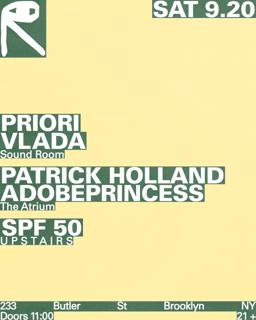 Priori + Vlada / Patrick Holland + Adobeprincess / Spf 50