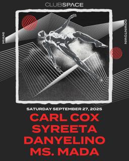 Carl Cox & Syreeta