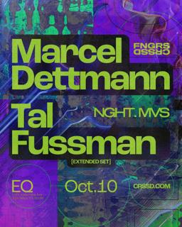 Fngrs Crssd Presents Nght.Mvs With Marcel Dettmann & Tal Fussman