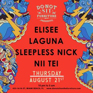 Elisee, Laguna, Sleepless Nick, Nii Tei