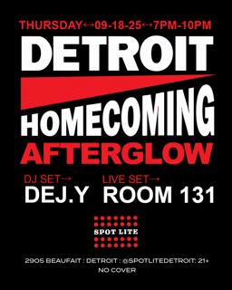 Detroit Homecoming Afterglow