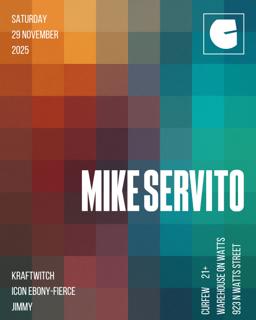 Curfew: Mike Servito (Nyc), Kraftwitch (Phl)