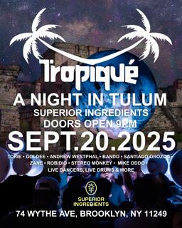 A Night In Tulum Presented By Tropique