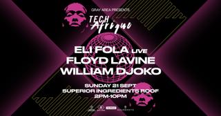 Tech Afrique W. Eli Fola, Floyd Lavine & William Djoko On The Roof By Gray Area