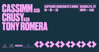 Cassimm X Crusy X Tony Romera In The Room By Gray Area