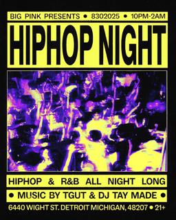 Hiphop Night: Tgut & Dj Tay Made (Open Format Hiphop Bangers)