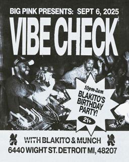 Vibe Check: Munch & Blakito (Club Bangers All Night)