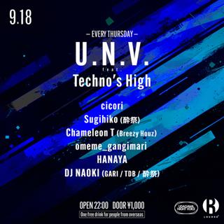 U.N.V. Feat. Techno'S High