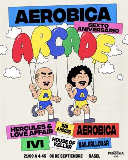 Aerobica Sexto Aniversario: B2B Hercules & Love Affair + Invitados