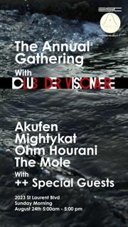The Annual Gathering - Club Der Visionaere X Anoma Records X Esc