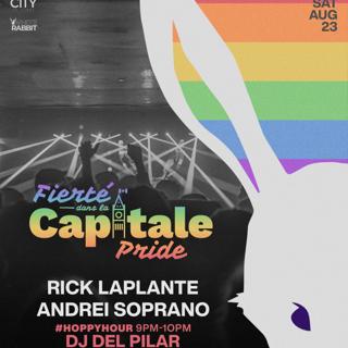 Capital Pride Afterparty With Rick Laplante, Andrei Soprano, Dj Del Pilar