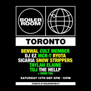 Boiler Room: Toronto