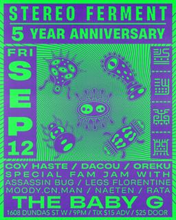 Stereo Ferment 5 Year Anniversary