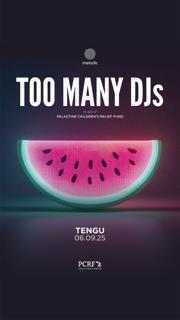 Melodic: Too Many Djs - Pcrf Fundraiser