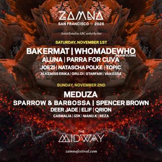 Zamna - Day 1 (Saturday)