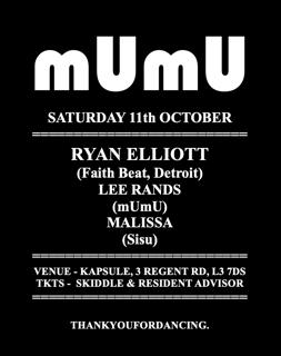 Mumu With Ryan Elliott, Lee Rands & Malissa