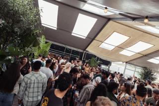 Saturday At Forum Station. Food,Drink & Electronica/House Music 