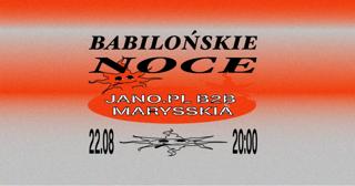 Babilońskie Noce: Jano.Pl B2B Marysskia