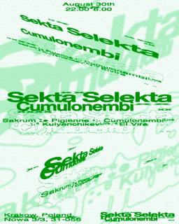 Sekta Selekta Invites Cumulonembi