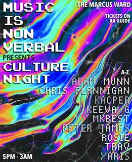 Musicisnonverbal Presents Culture Night