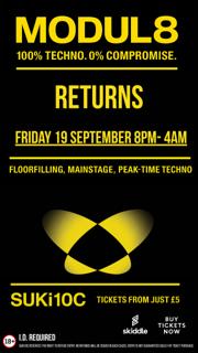 Modul8 Floorfilling Techno Birmingham