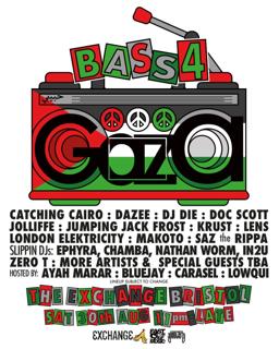 Fast Soul Music X Slippin Present: 'Bass 4 Gaza' 
