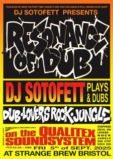 Dj Sotofett Presents Resonance Of Dub