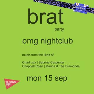 Uwe Bristol Official Freshers - Brat Party