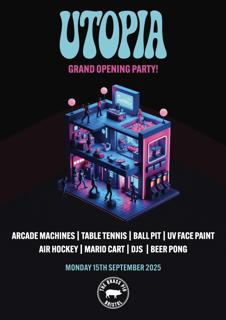 Utopia 15Th September - Grand Opening Party