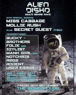Alien Disko: Miss Cabbage, Mollie Rush + Secret Guest (Tba)
