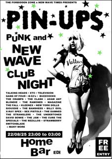 Pin-Ups: Punk And New Wave Club Night