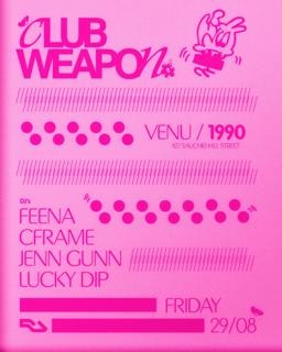 Club Weapon: 1990 Launch Night