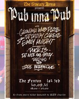 The Sweaty Arms Present: Pub Inna Pub