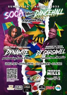 Leeds Carnival Sunday After Party Rep Your Flag