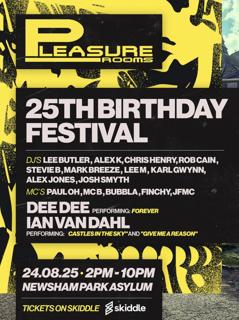 Pleasure Rooms 25Th Birthday