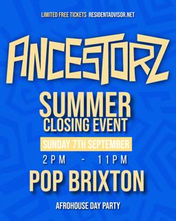 Ancestorz - The Free Afro House Day Party