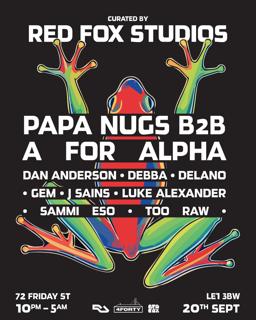 Red Fox - Papa Nugs B2B A For Alpha + More @ 440, Le1 3Bw
