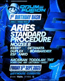 Drum Fusion 1St Birthday Bash