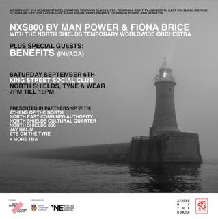Man Power, Fiona Brice & The North Shields Worldwide Orchestra. With Special Guests 'Benefits'