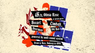 Cwrw: 4K, Bsearl, Timbali + Special Guests (Dnb)