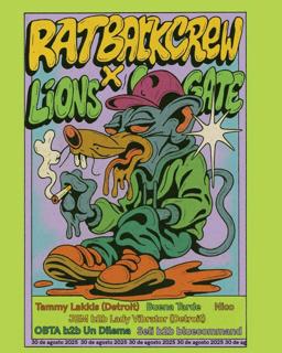 Rat Back Crew X Lions Gate