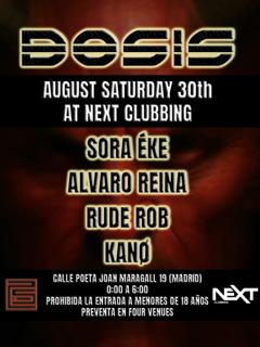 Dosis With: Sora Éke / Alvaro Reina / Rude Rob / Kanø