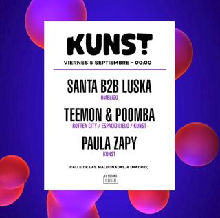 Kunst: Santa B2B Luska, Teemon & Poomba, Paula Zapy