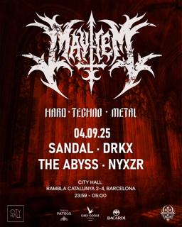 Mayhem ⛧ Hard • Techno • Metal - City Hall