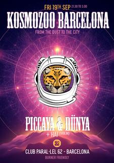 Kosmozoo Barcelona Party - From The Dust To The City