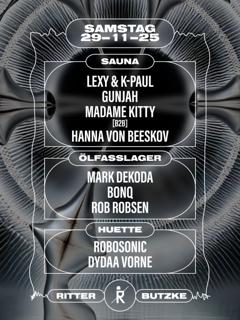 Lexy & K-Paul, Mark Dekoda, Robosonic, Gunjah, Bonq,