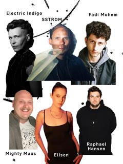 Clubnight - Electric Indigo, Sstrom, Fadi Mohem, Schleuse Eins