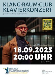 Klang:Raum:Club With Apollonio Maiello & Marla Hansen