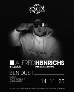 Airport Pres. Alfred Heinrichs With Ben Dust